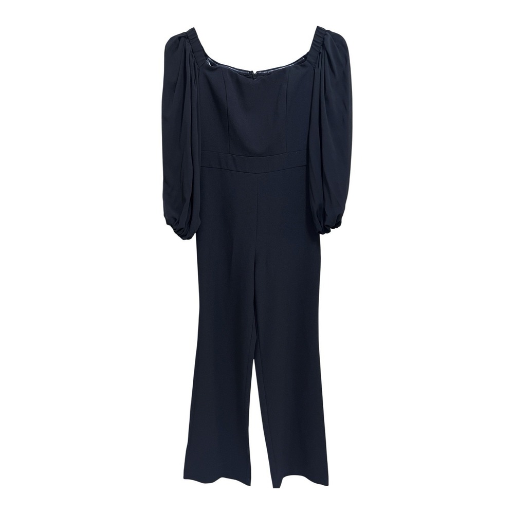VINCE CAMUTO XS Chiffon Sleeve Jumpsuit Ankle Fit Leg Women's Size 0